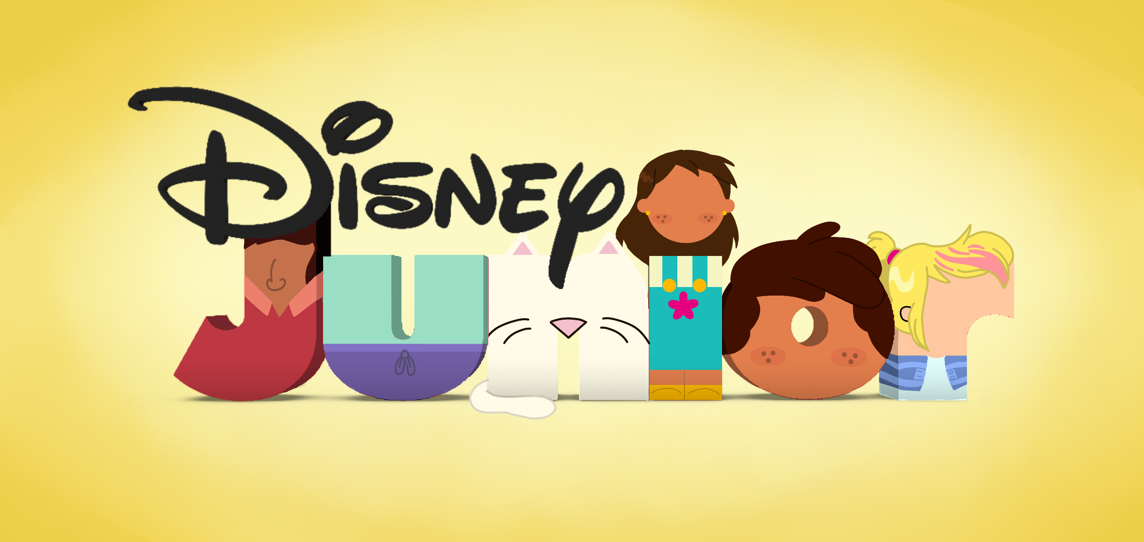 Disney Jr Letters Deviantart Disney Junior Logo: Rosie's Rules by YellowStarArt on DeviantArt