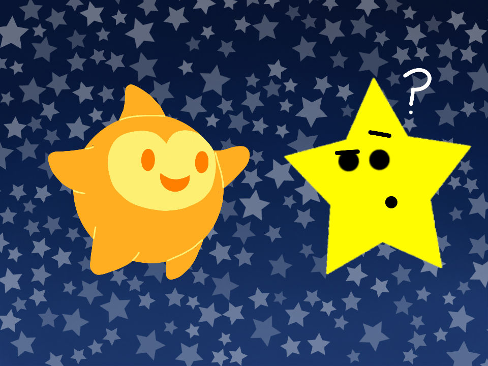Two Different Stars by YellowStarArt on DeviantArt