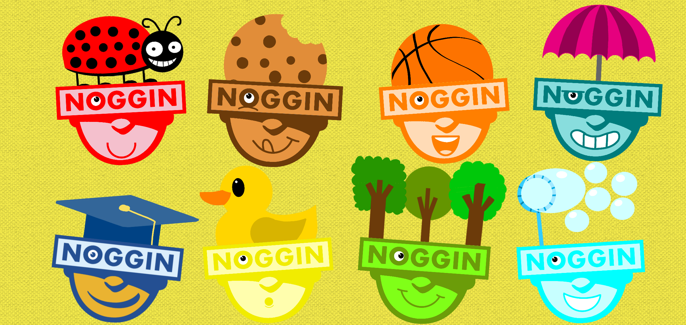 Nuggun Noggin Fanart 2: Toppers in nature and at home by YellowStarArt on ...
