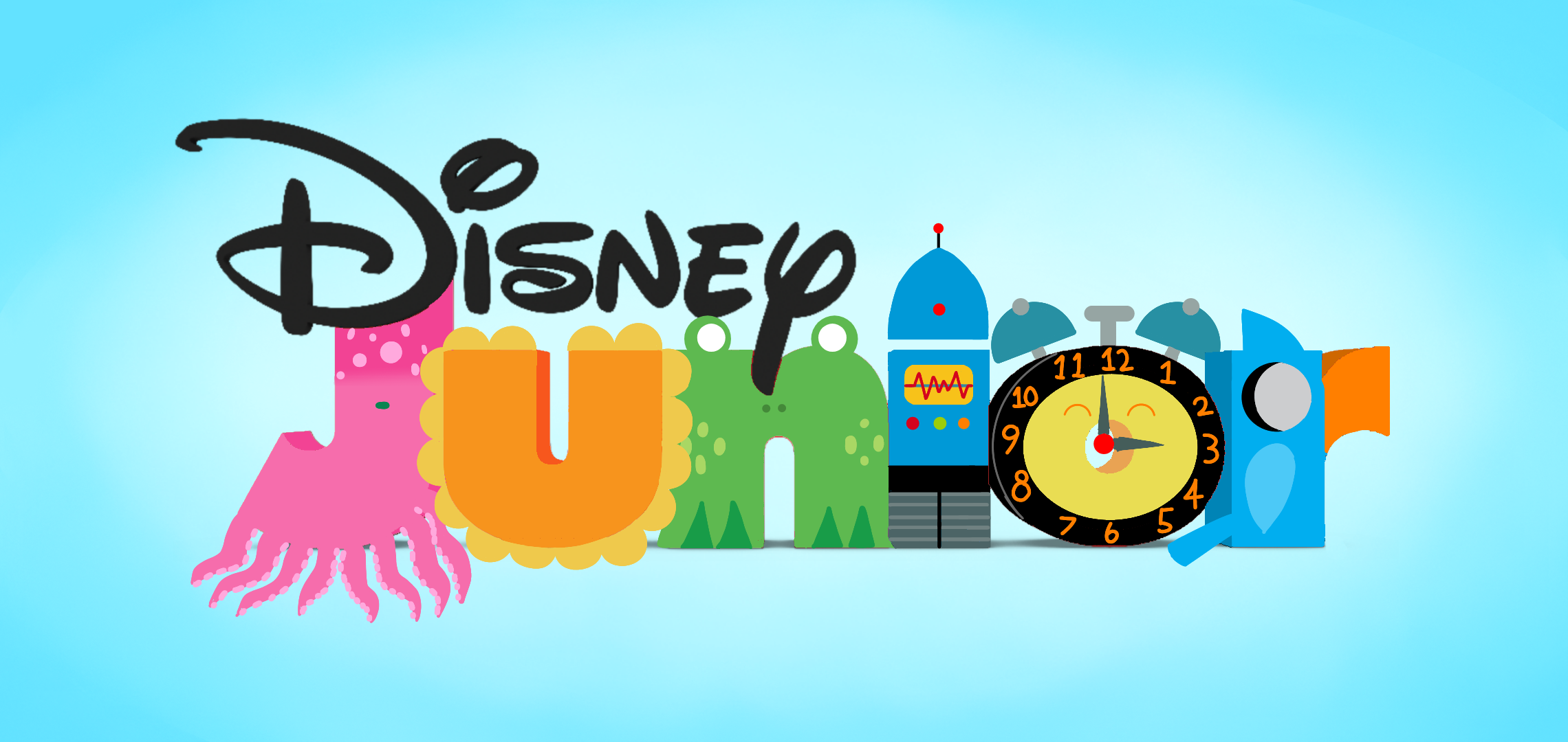 Disney Jr Letters Deviantart Disney Junior Logo: Dance-A-Lot Robot by YellowStarArt on DeviantArt
