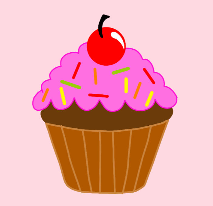 Pink Cake Deviantart A Tasty Pink Cupcake by YellowStarArt on DeviantArt