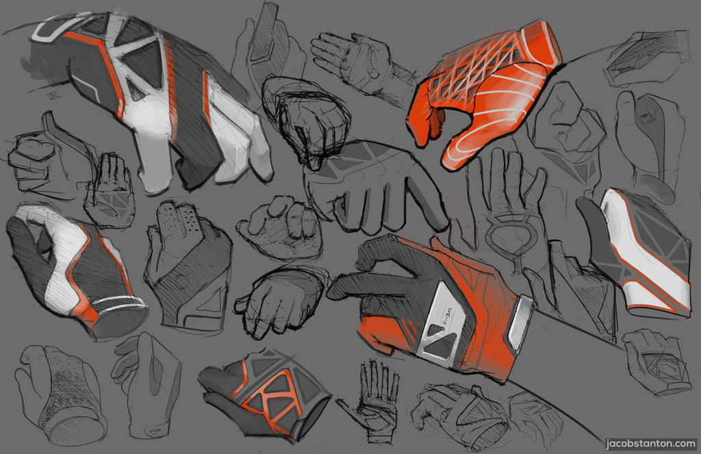 glove sketches