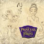 Princess and Frog Sketches 01