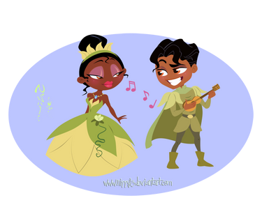 Tiana and her Prince