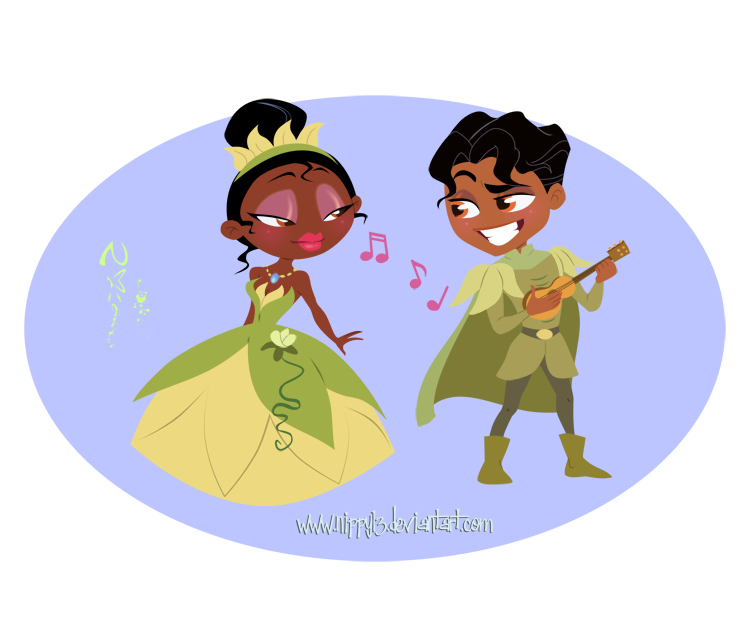 Tiana and her Prince