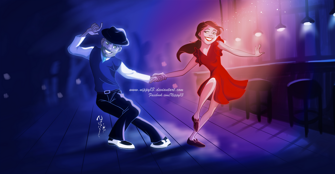 Lindy Hop Dancer