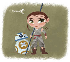 Star Wars - Rey chibi