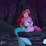 Ariel and Pinkie Pie