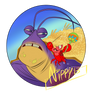 Tamatoa and Sebastian