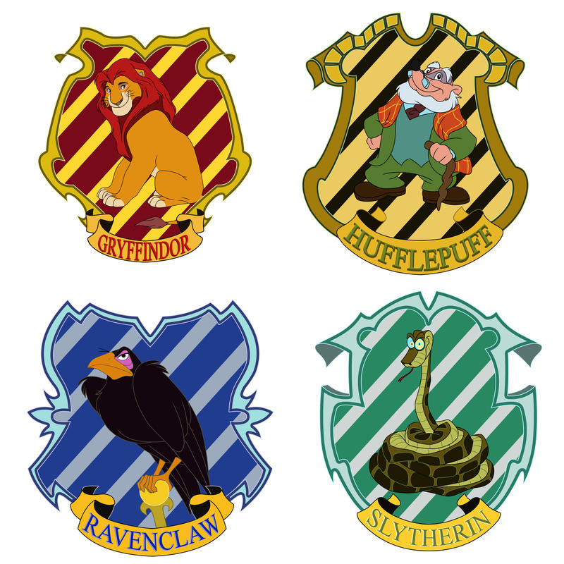 Harry Potter House Crests Nail by Talty on DeviantArt