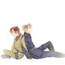 Hetalia - dont you dare leave me