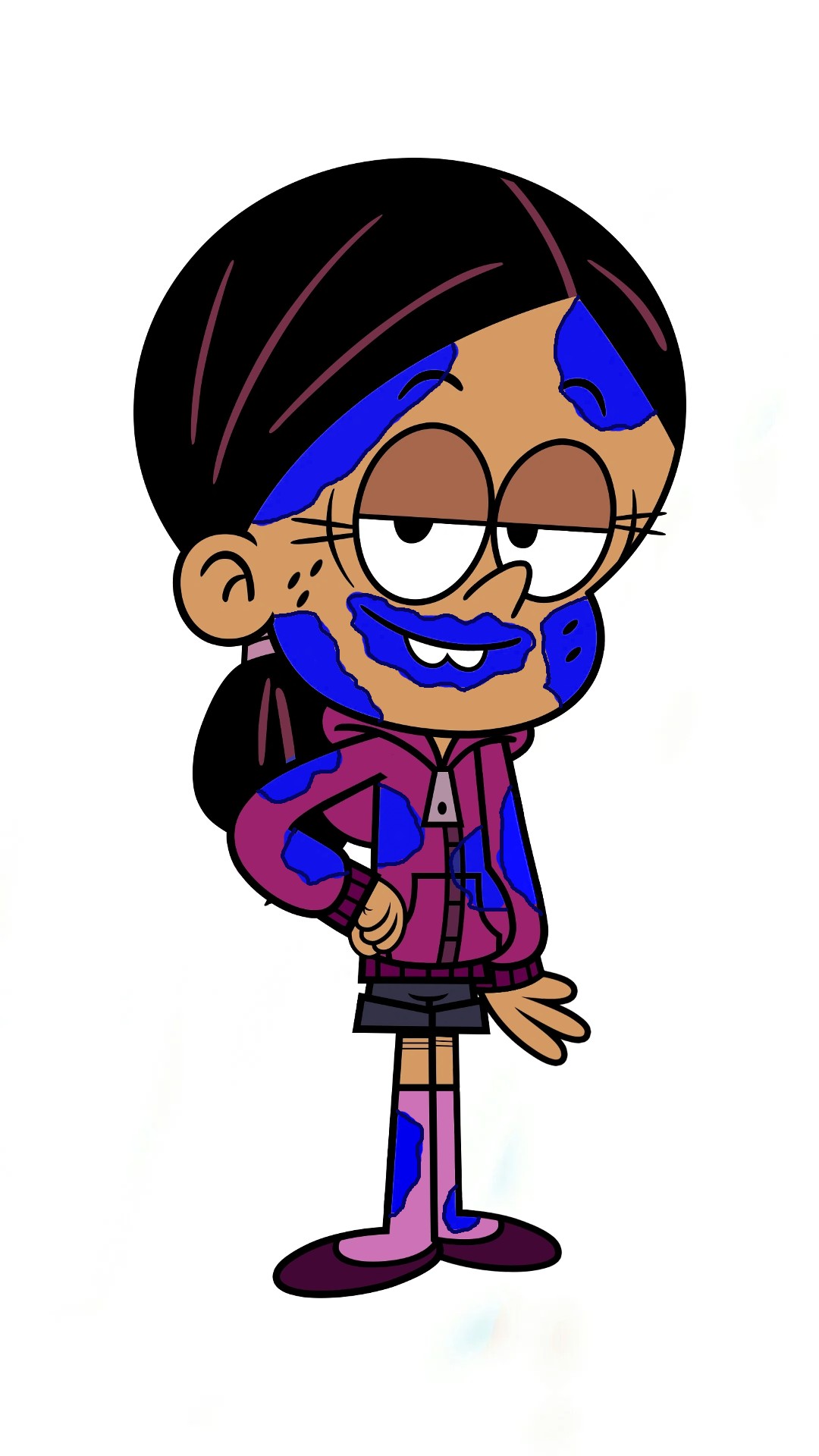 Ronnie Anne (Blueberry stains) by Streamliner3000 on DeviantArt