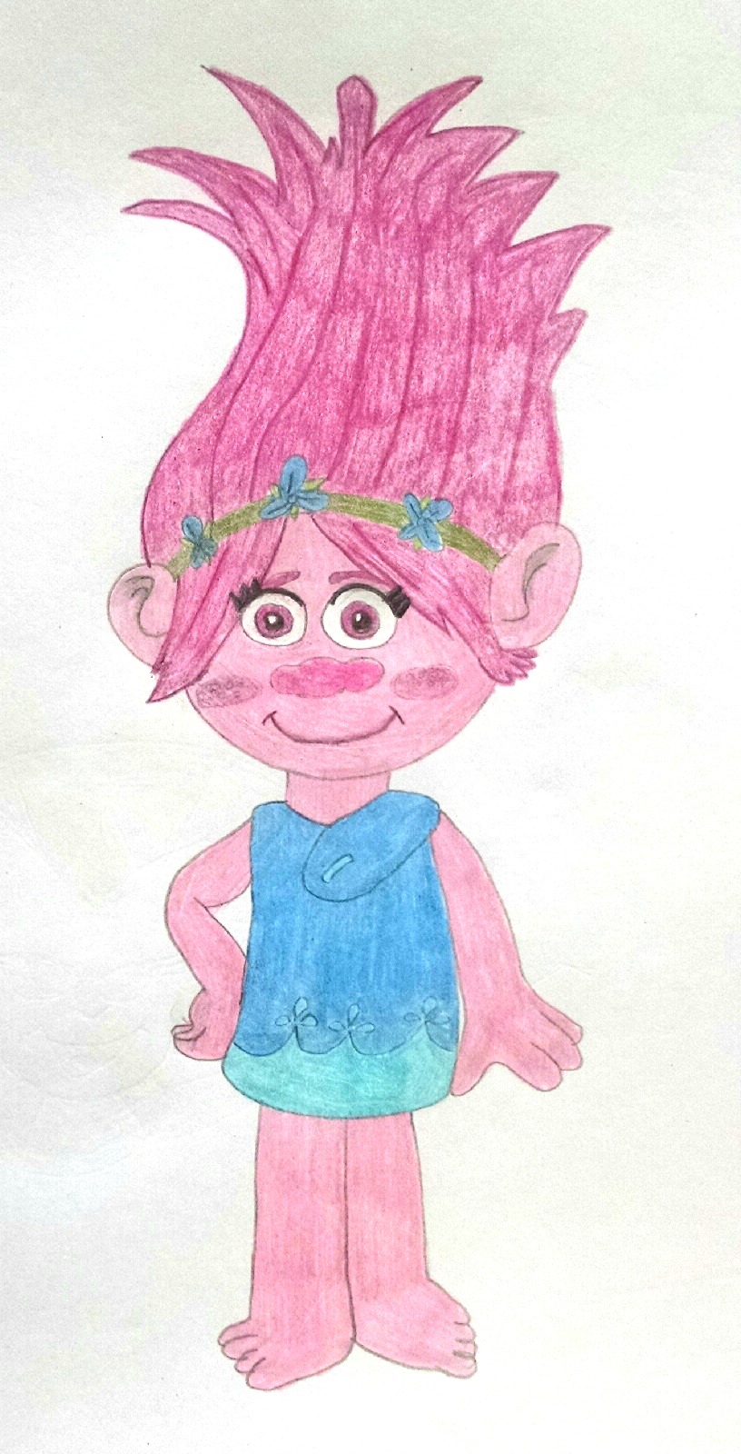 Princess Poppy from Trolls