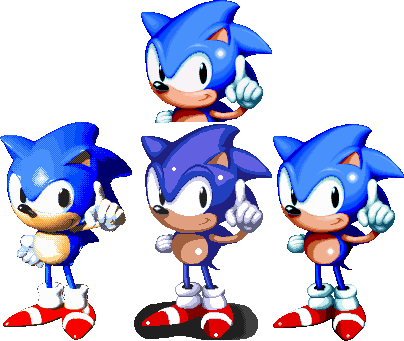 Sonic 3 Standing Sprite HD Remaster on Behance