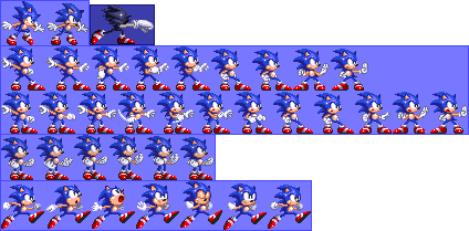 Modgen Modern Sonic V2 Sprites by MarianHedgehog on DeviantArt