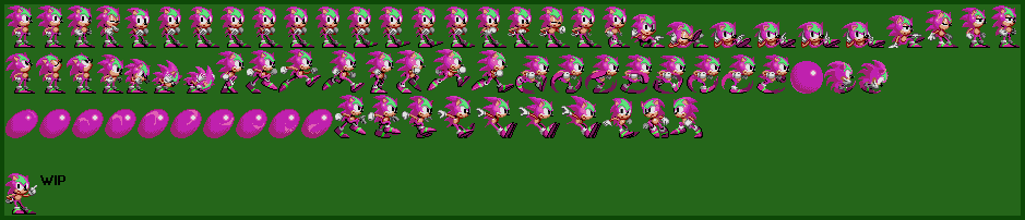 Sonic 1 Anniversary Edition - Sonic - Sprite Sheet by LuisToons12345 on  DeviantArt