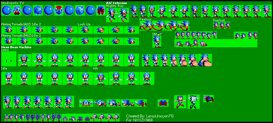 Sonic Mania springs sprites HD by Sairot247 on DeviantArt