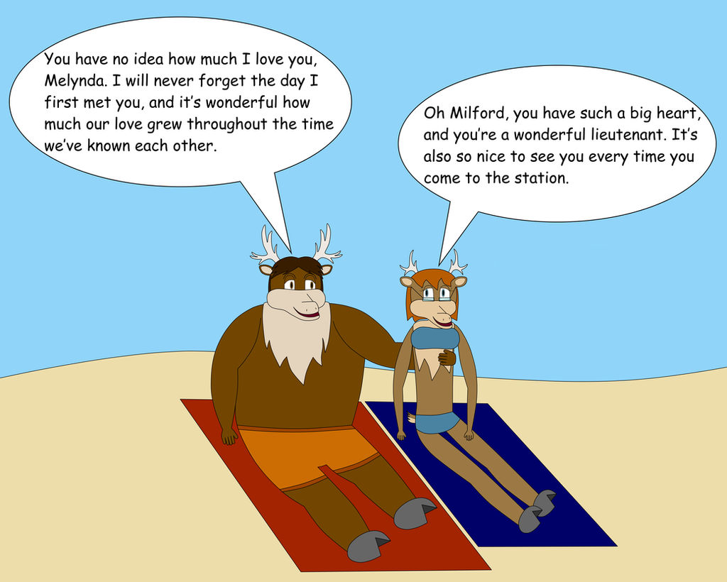 Milford And Melynda's Honeymoon by NitroactiveStudios