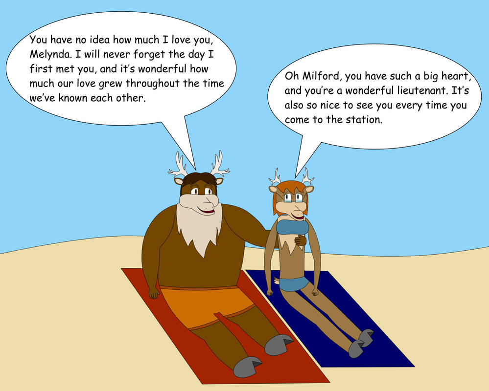 Milford And Melynda's Honeymoon by NitroactiveStudios