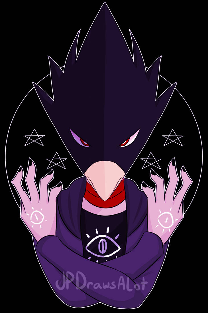 Tokoyami by JPDrawsALot on DeviantArt