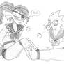 UT: Undyne and Alphys in Nerdy Lingerie