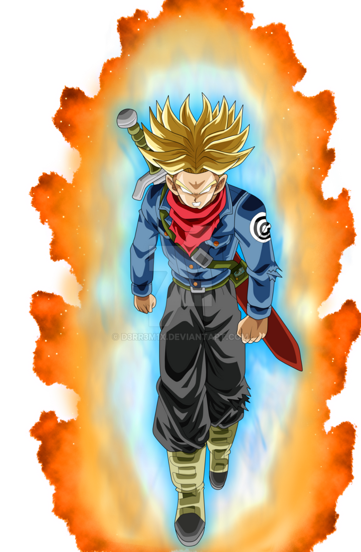 SSJ RAGE TRUNKS by D3RR3M1X on DeviantArt