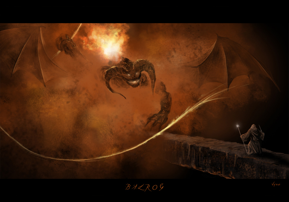 The Balrog of Moria by BlueRogueVyse