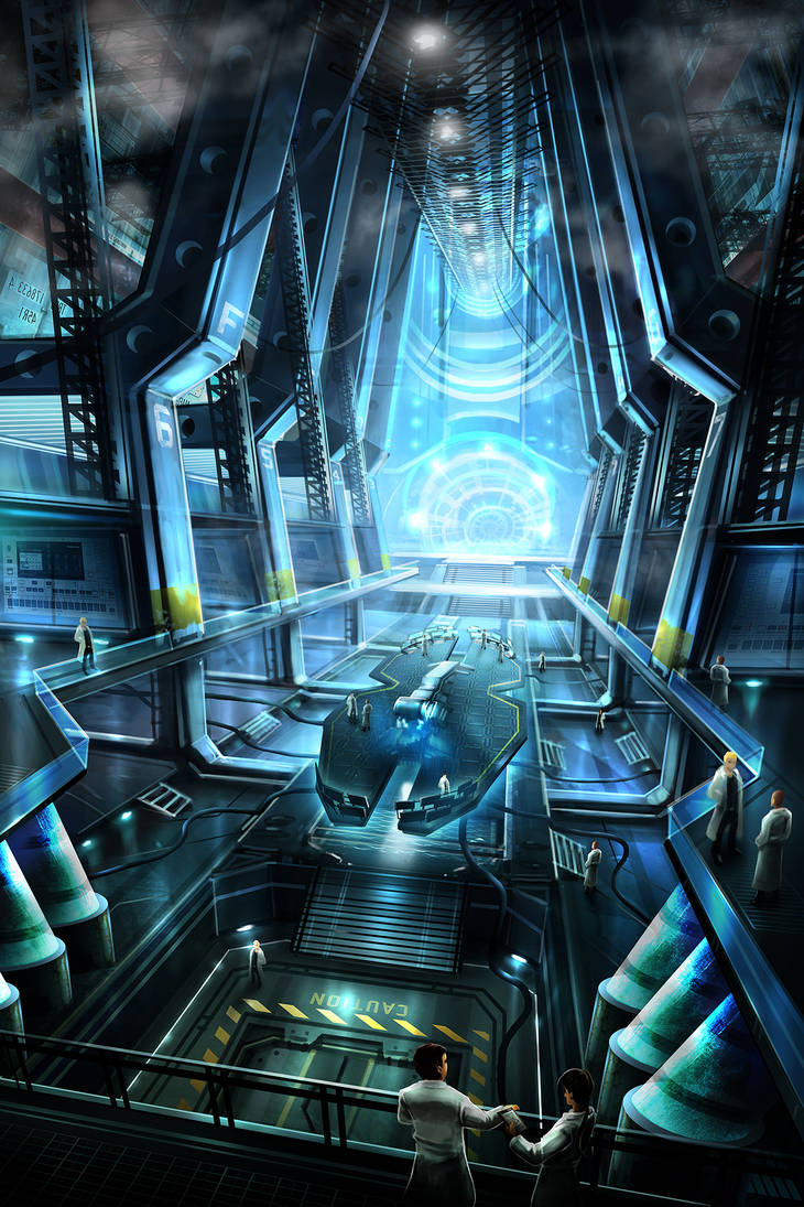 Main Lab Area by BlueRogueVyse on DeviantArt