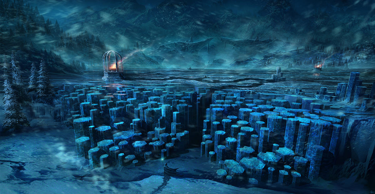 Winter Labyrinth by BlueRogueVyse on DeviantArt