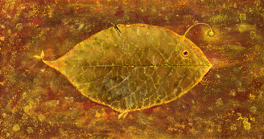 Fish-leaf