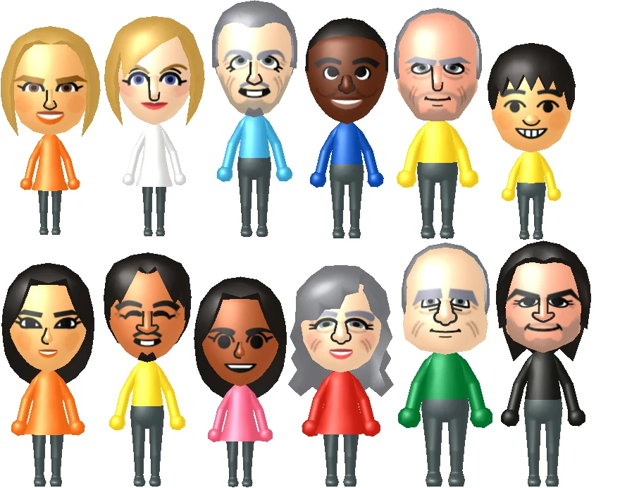 Wii Sports Club Miis Page 4 by BeastlyMantis21 on DeviantArt