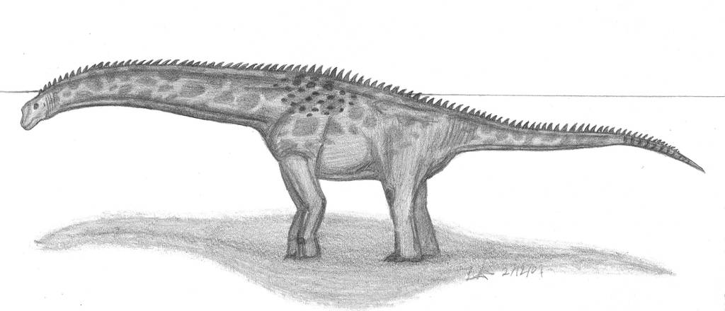 Isisaurus colberti by EmperorDinobot