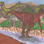 Suchomimus and Nigersaurus