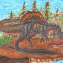 Spinosaurus vs Aegyptosaur