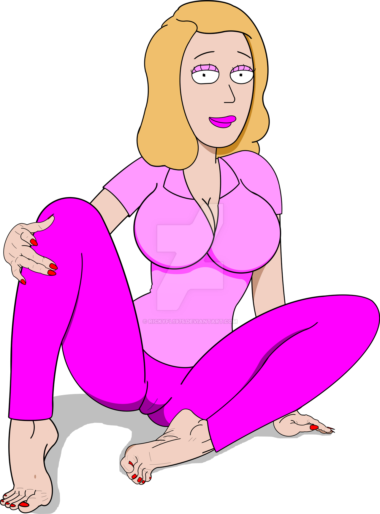 Rick Morty Beth Smith Dressed 03 by RickyFL1975 on DeviantArt