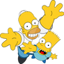 Bart  Homer - Hands-Up