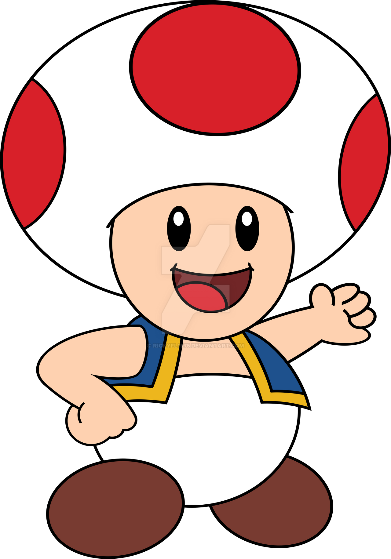 Super Mario Bros. Toad - Completed by RickyFL1975 on DeviantArt