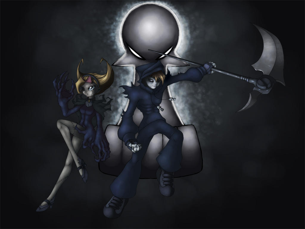 Minimandy And Grim J Wallpaper By Deks Designs On Deviantart Minimandy And Grim J Wallpaper By Deks Designs On Deviantart