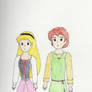 Taran and Eilonwy in Ghibli Style