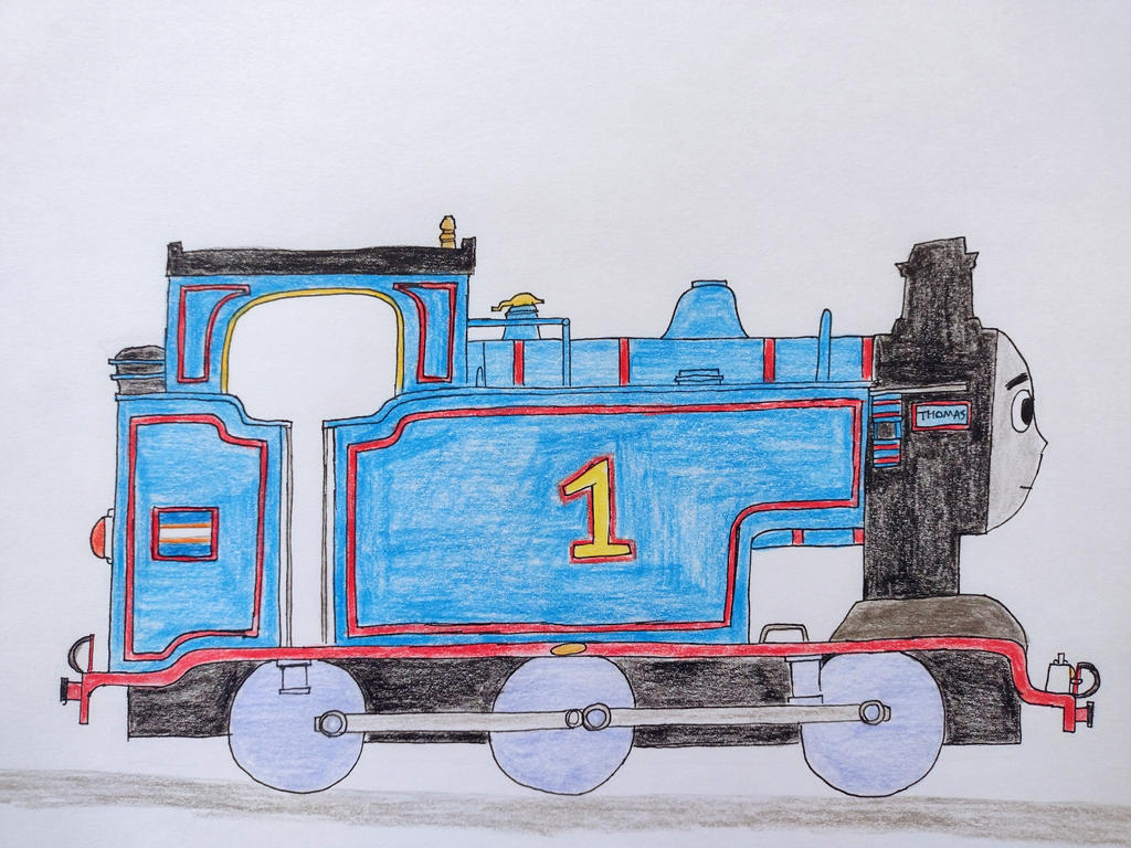 Less Detailed Thomas Thomas' Proper Shape by Subarufoxboy on DeviantArt