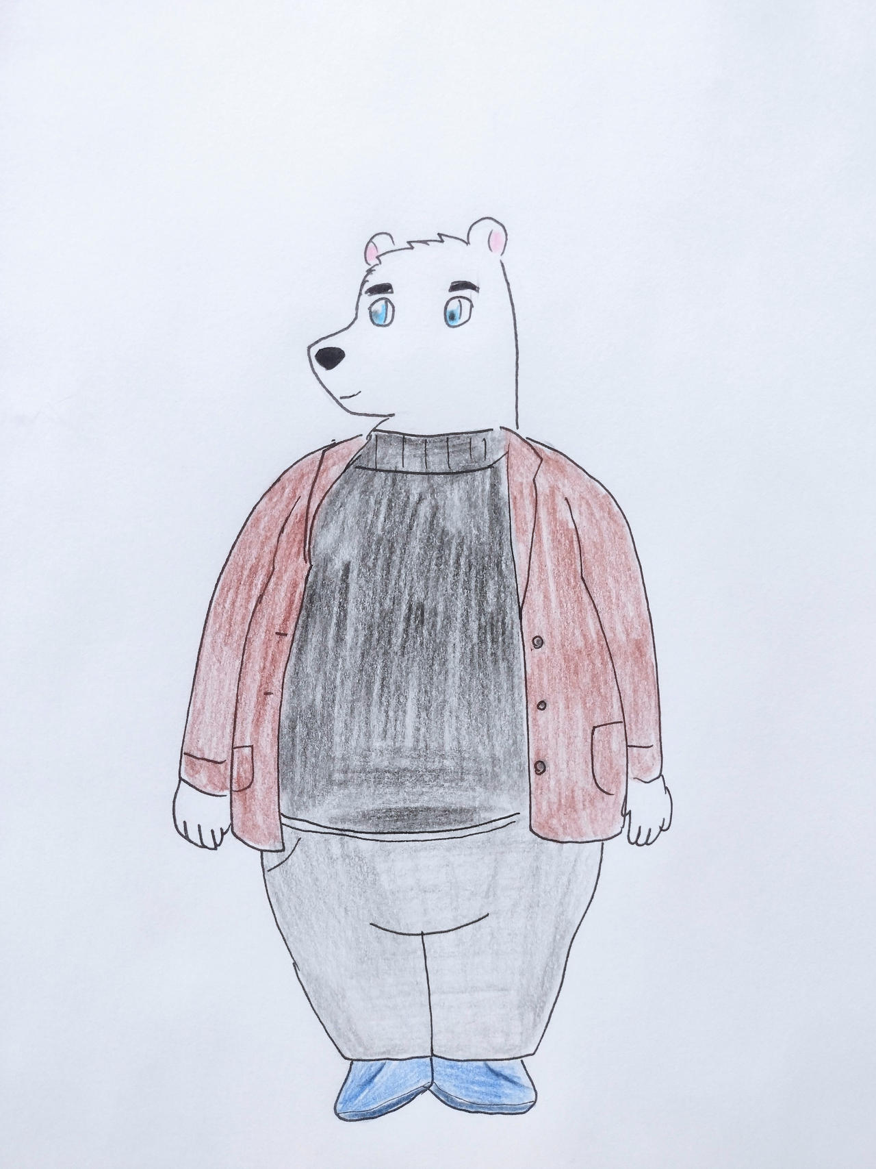 Hurbert (concept drawing) AK100 style by AuraKnight100 on DeviantArt