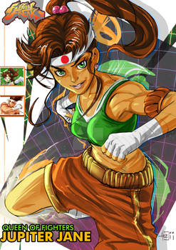 Queen Of Fighters Jupiter Jane