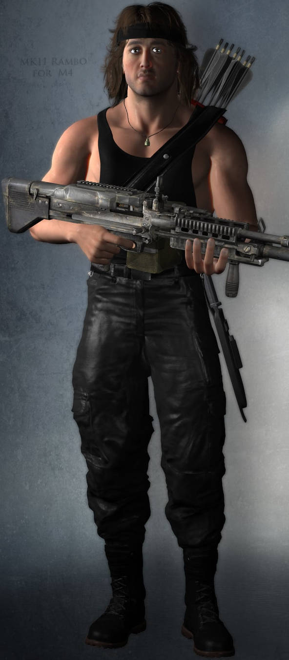 Rambo for M4 by ForRender on DeviantArt