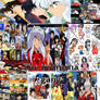 The InuYasha gang collage