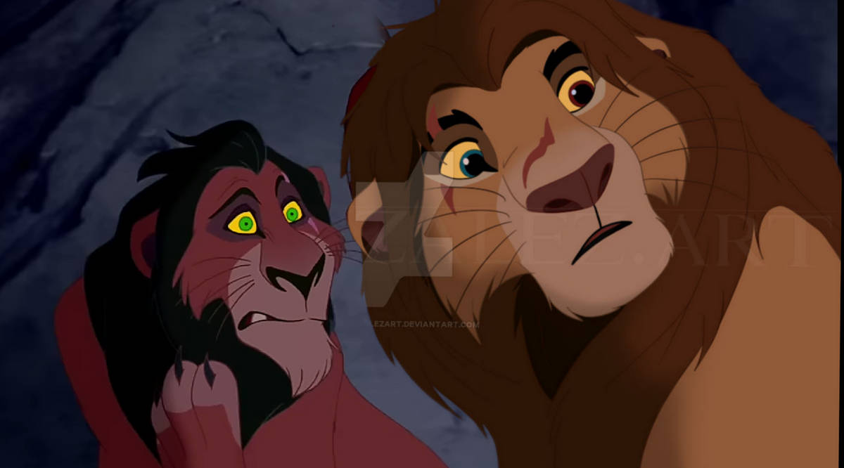 Kopa Scared Kopa confronts Scar by KingKopa2019 on DeviantArt