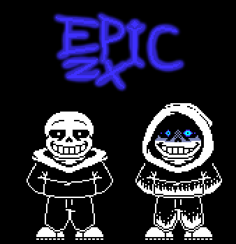 My Epic!Sans Sprite by SinnerBlasterSans on DeviantArt