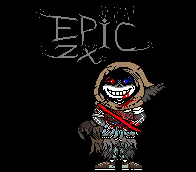 Ink sans tokyovania phase 3 pixel art