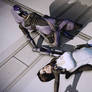 Tali'zorah and miranda lawson ryona ragdoll 