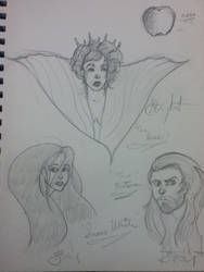 Snow White and the Huntsman sketch