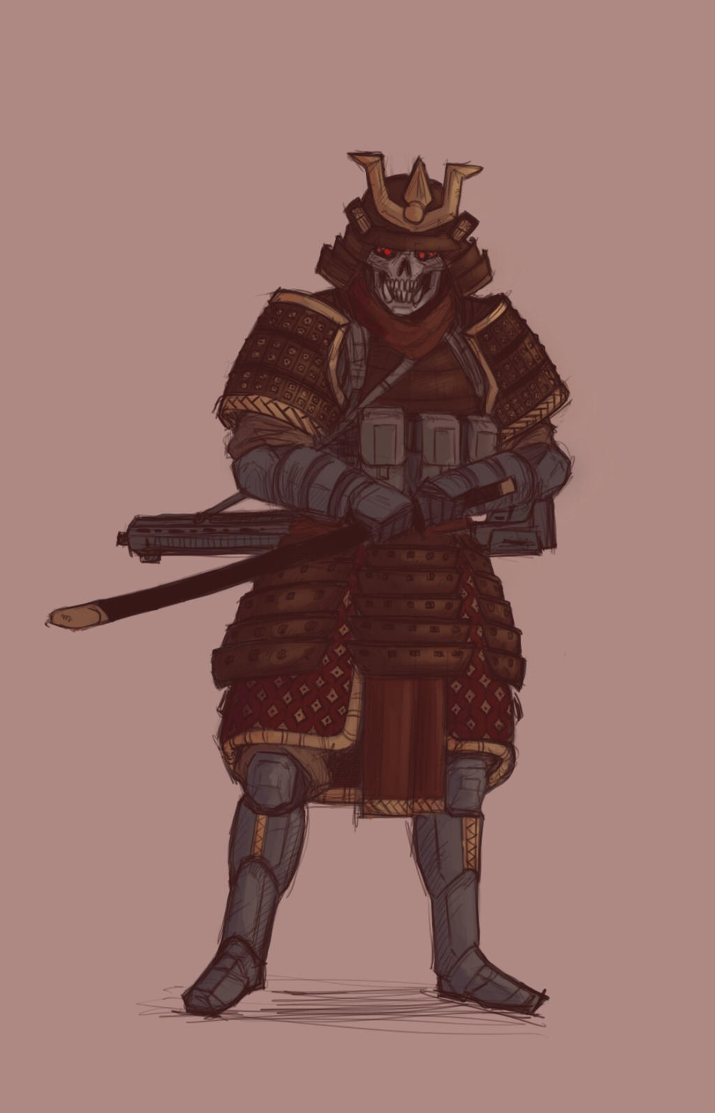 Samurai by 22raven2002 on DeviantArt
